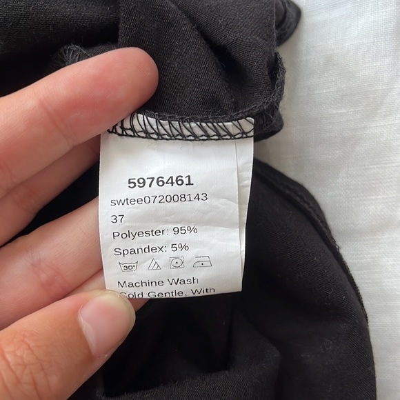 Shein Black Crop Top S - Picture 4 of 4